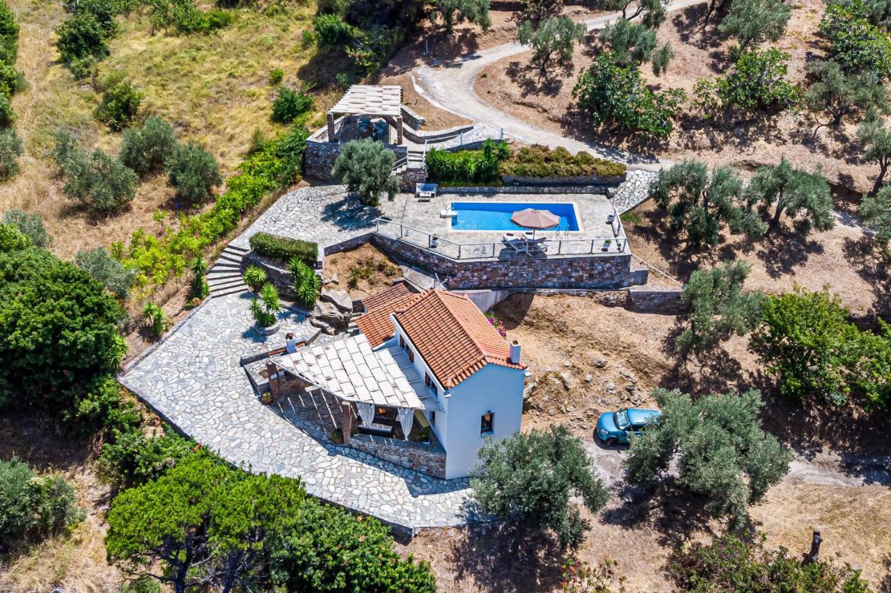 Villa Fotini Kalivi In Raches Panormos  Dış mekan fotoğraf