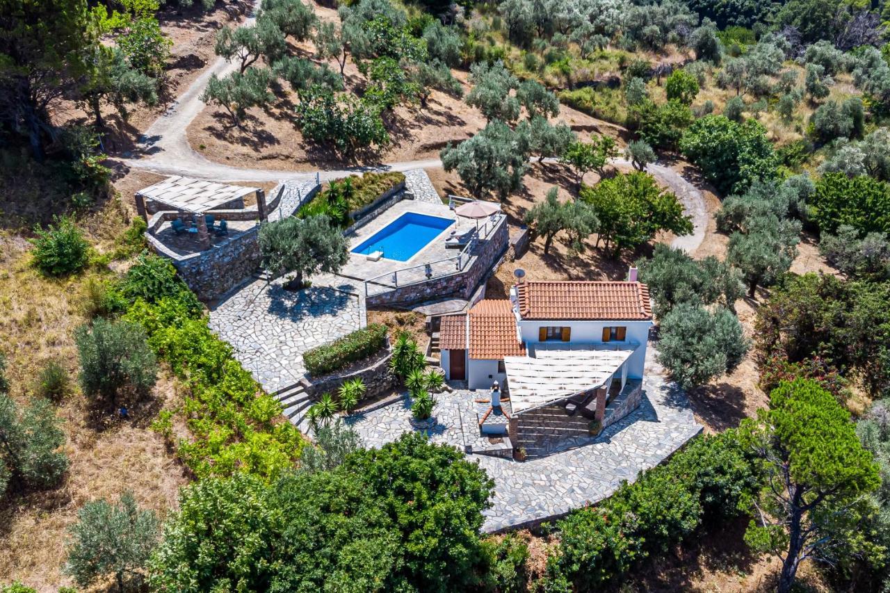 Villa Fotini Kalivi In Raches Panormos  Dış mekan fotoğraf