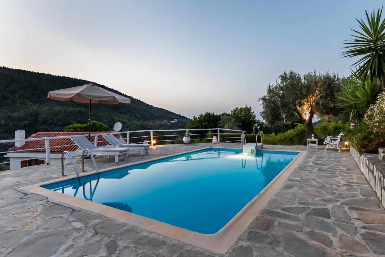 Villa Fotini Kalivi In Raches Panormos  Dış mekan fotoğraf