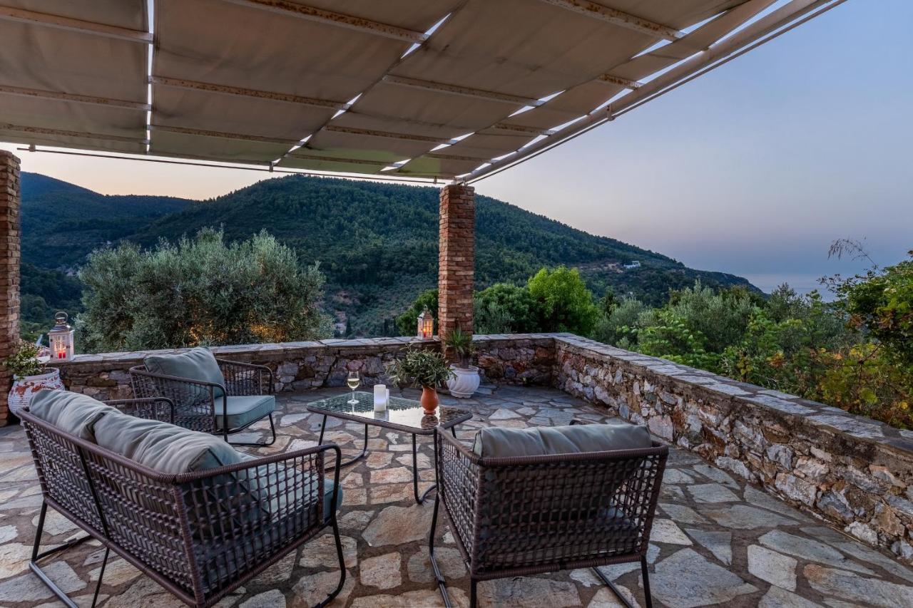 Villa Fotini Kalivi In Raches Panormos  Dış mekan fotoğraf