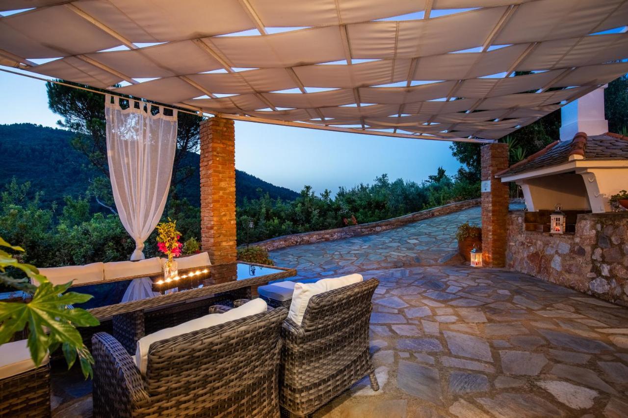 Villa Fotini Kalivi In Raches Panormos  Dış mekan fotoğraf