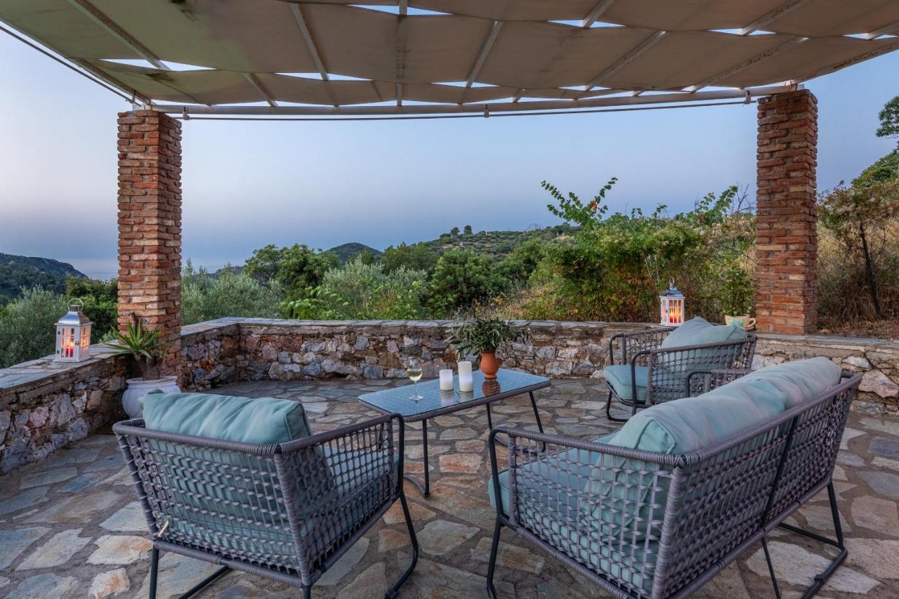 Villa Fotini Kalivi In Raches Panormos  Dış mekan fotoğraf