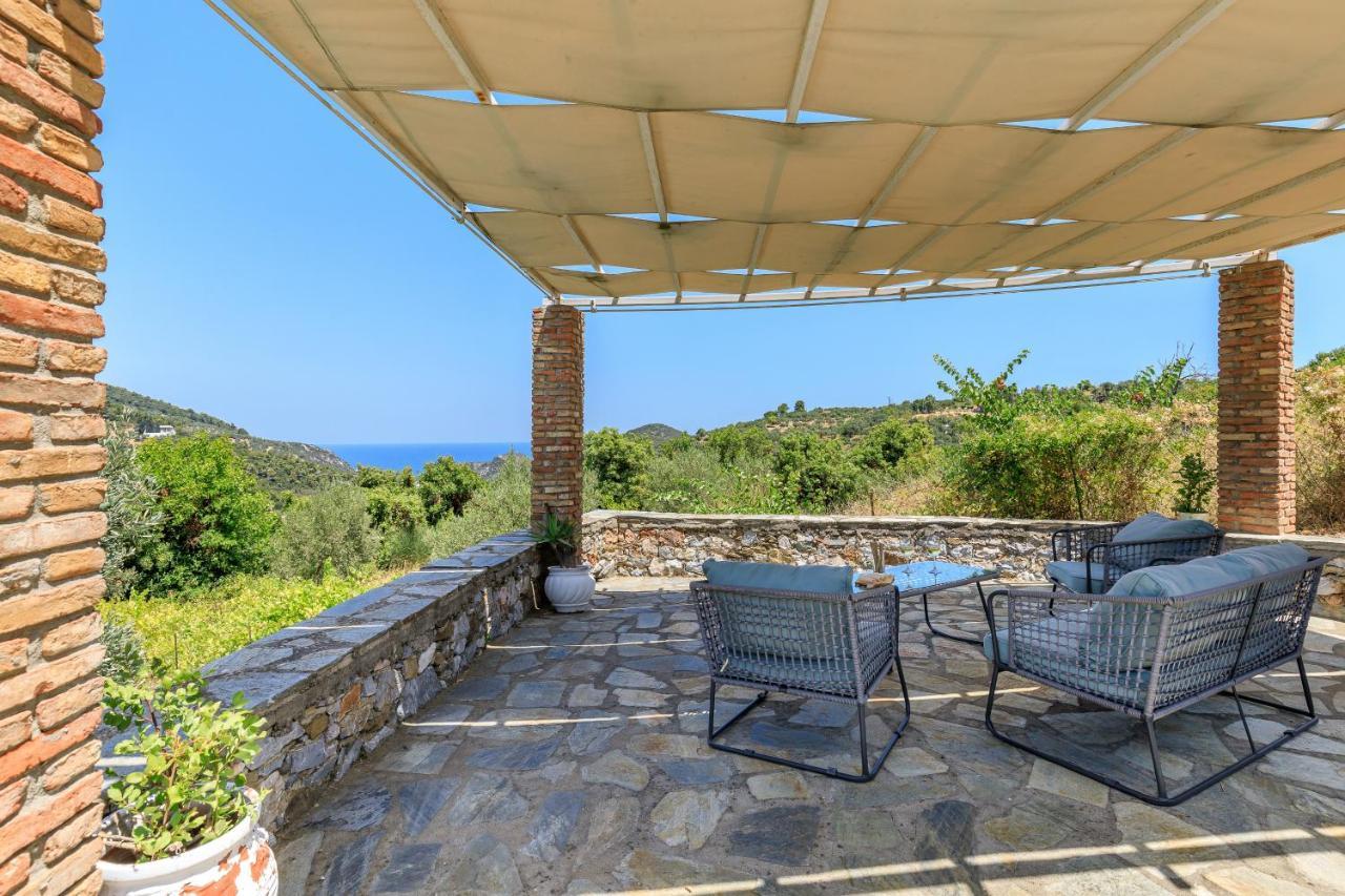 Villa Fotini Kalivi In Raches Panormos  Dış mekan fotoğraf