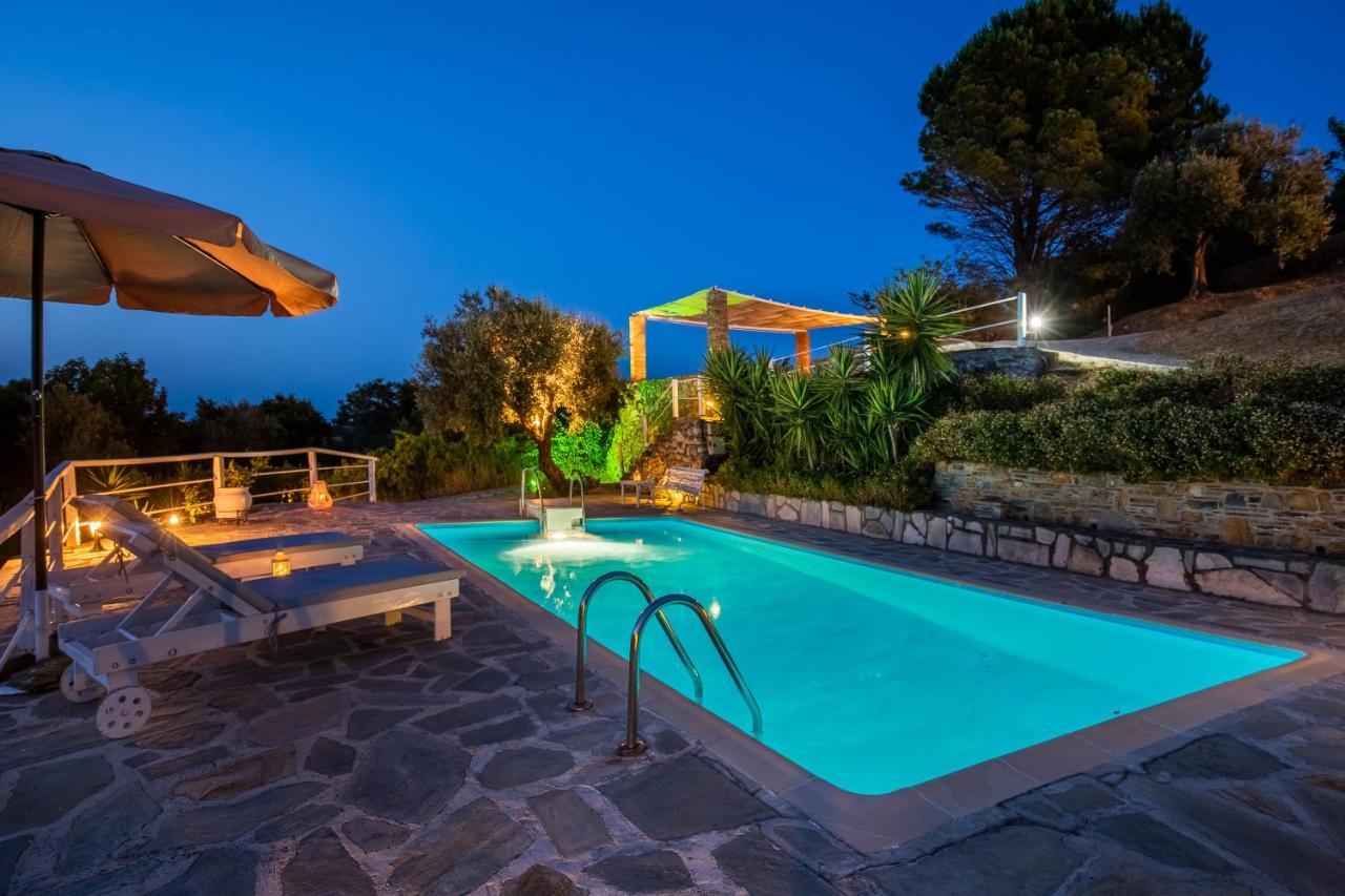 Villa Fotini Kalivi In Raches Panormos  Dış mekan fotoğraf