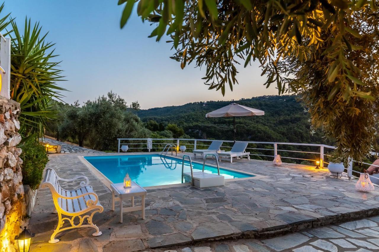 Villa Fotini Kalivi In Raches Panormos  Dış mekan fotoğraf