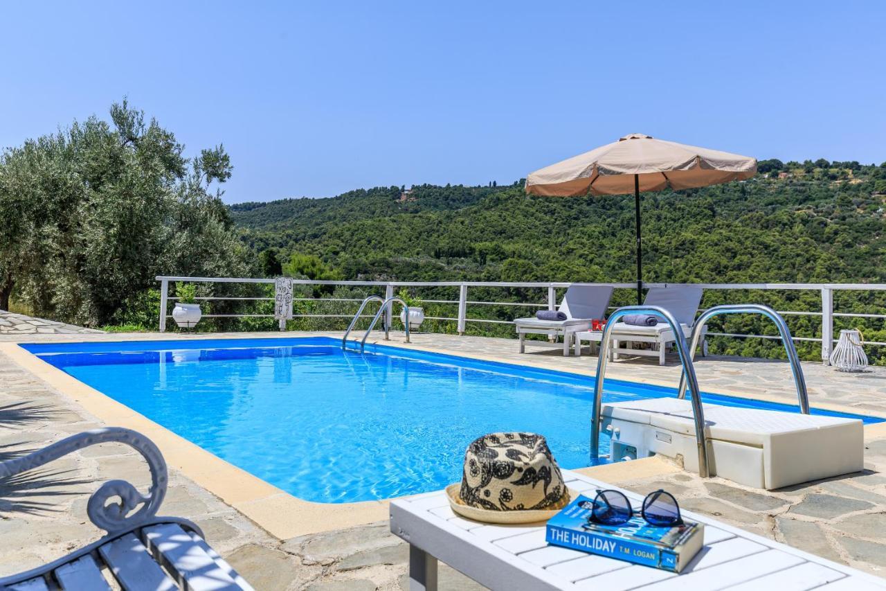 Villa Fotini Kalivi In Raches Panormos  Dış mekan fotoğraf