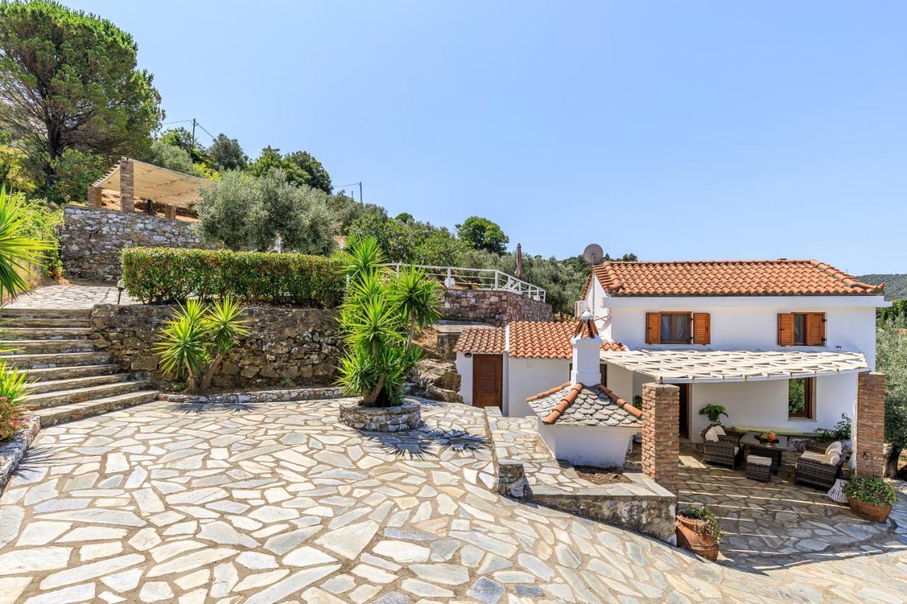 Villa Fotini Kalivi In Raches Panormos  Dış mekan fotoğraf