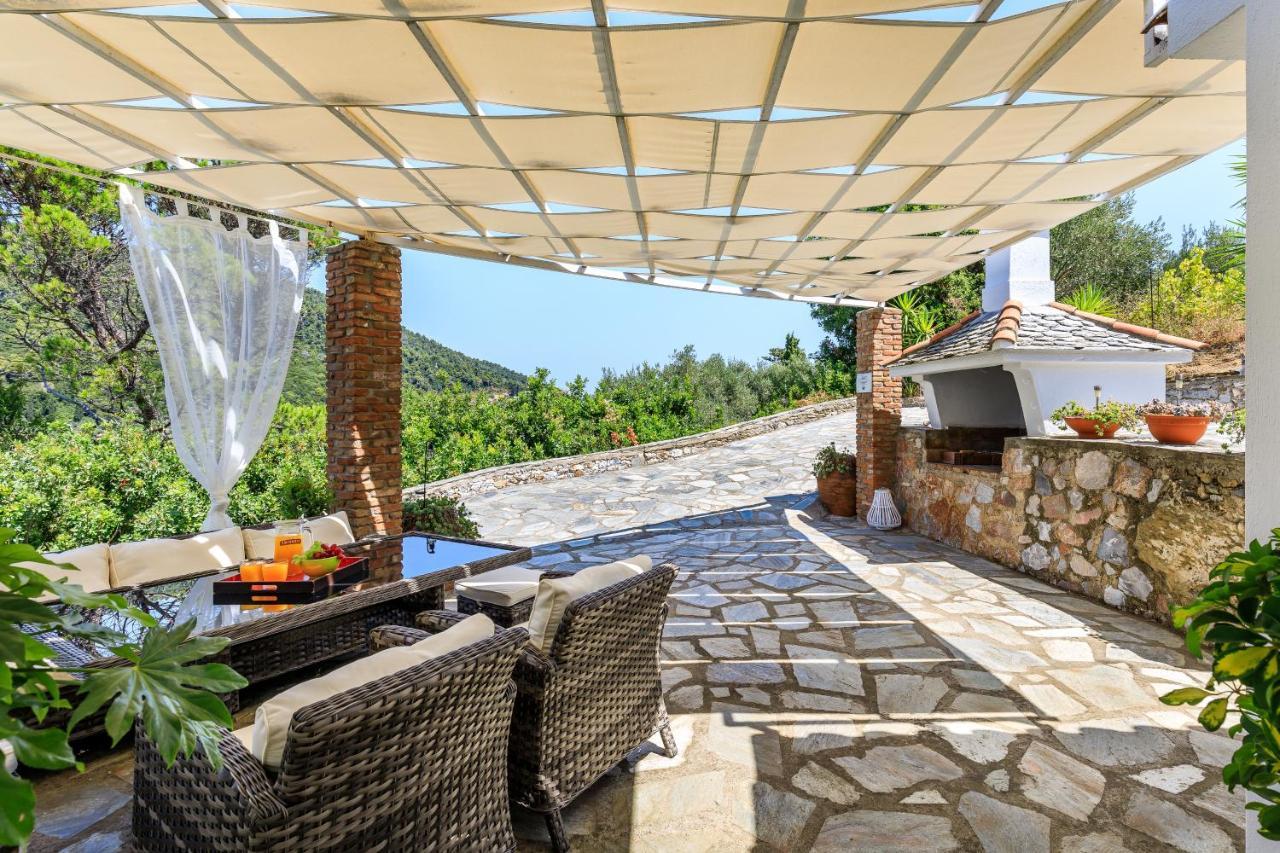 Villa Fotini Kalivi In Raches Panormos  Dış mekan fotoğraf