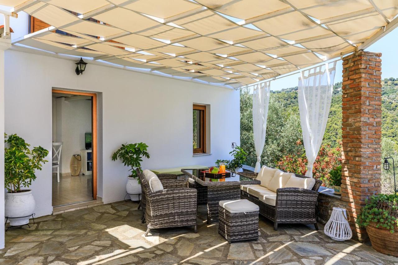 Villa Fotini Kalivi In Raches Panormos  Dış mekan fotoğraf