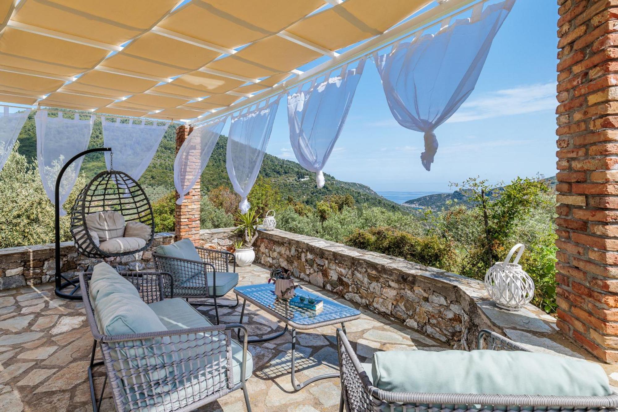 Villa Fotini Kalivi In Raches Panormos  Dış mekan fotoğraf
