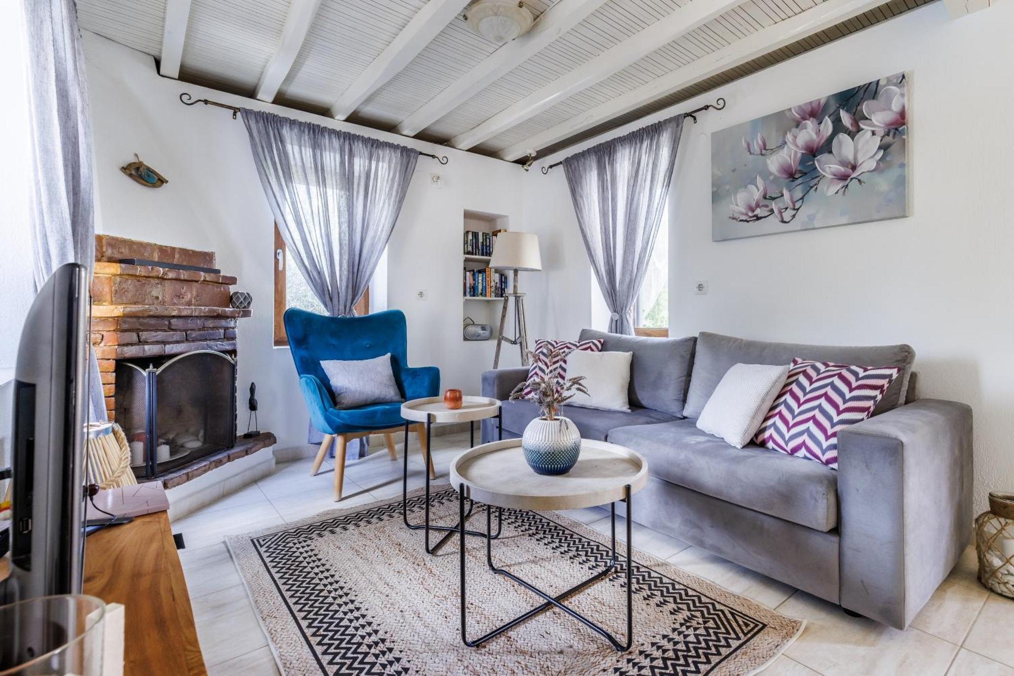 Villa Fotini Kalivi In Raches Panormos  Dış mekan fotoğraf