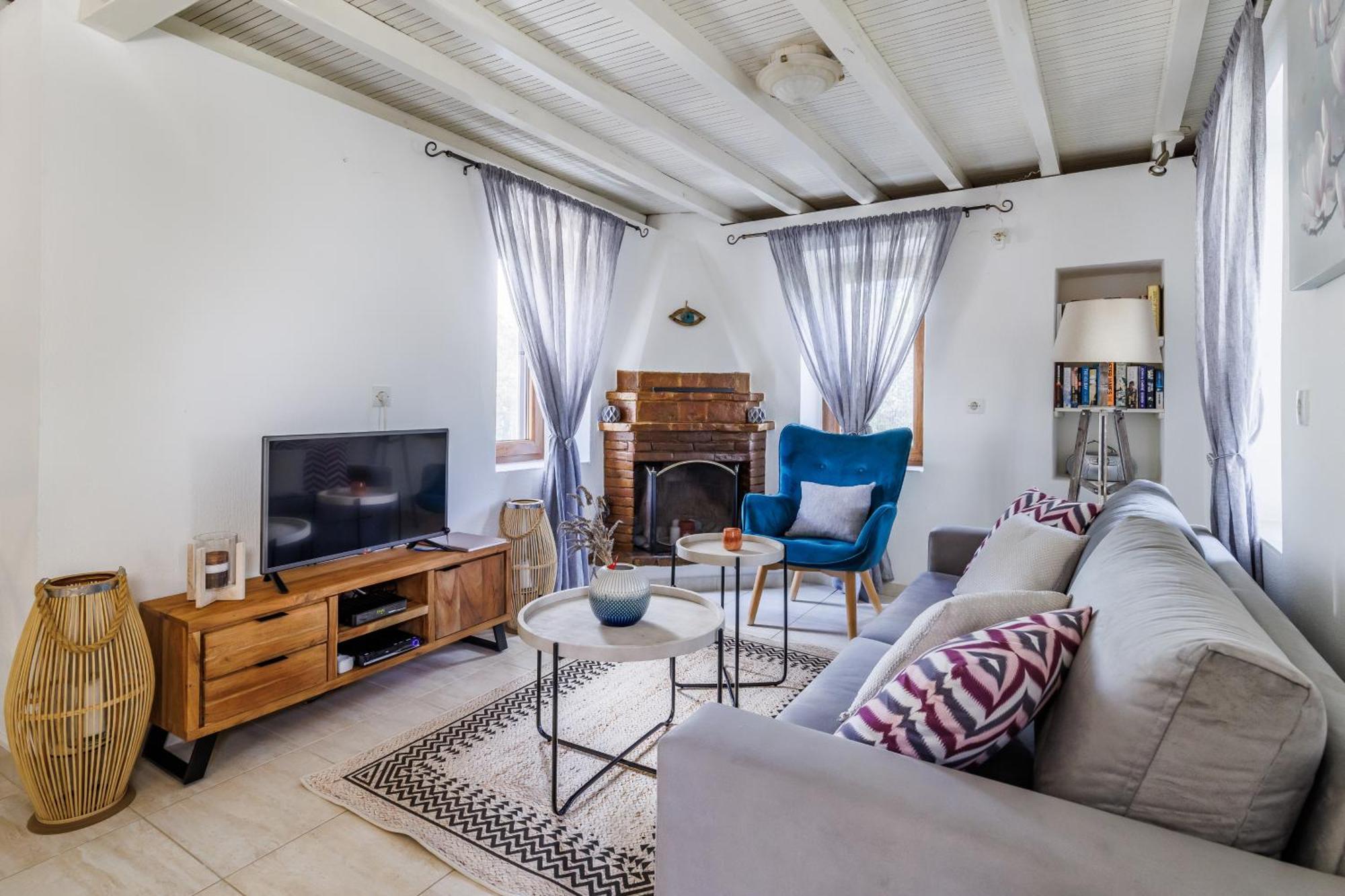Villa Fotini Kalivi In Raches Panormos  Dış mekan fotoğraf
