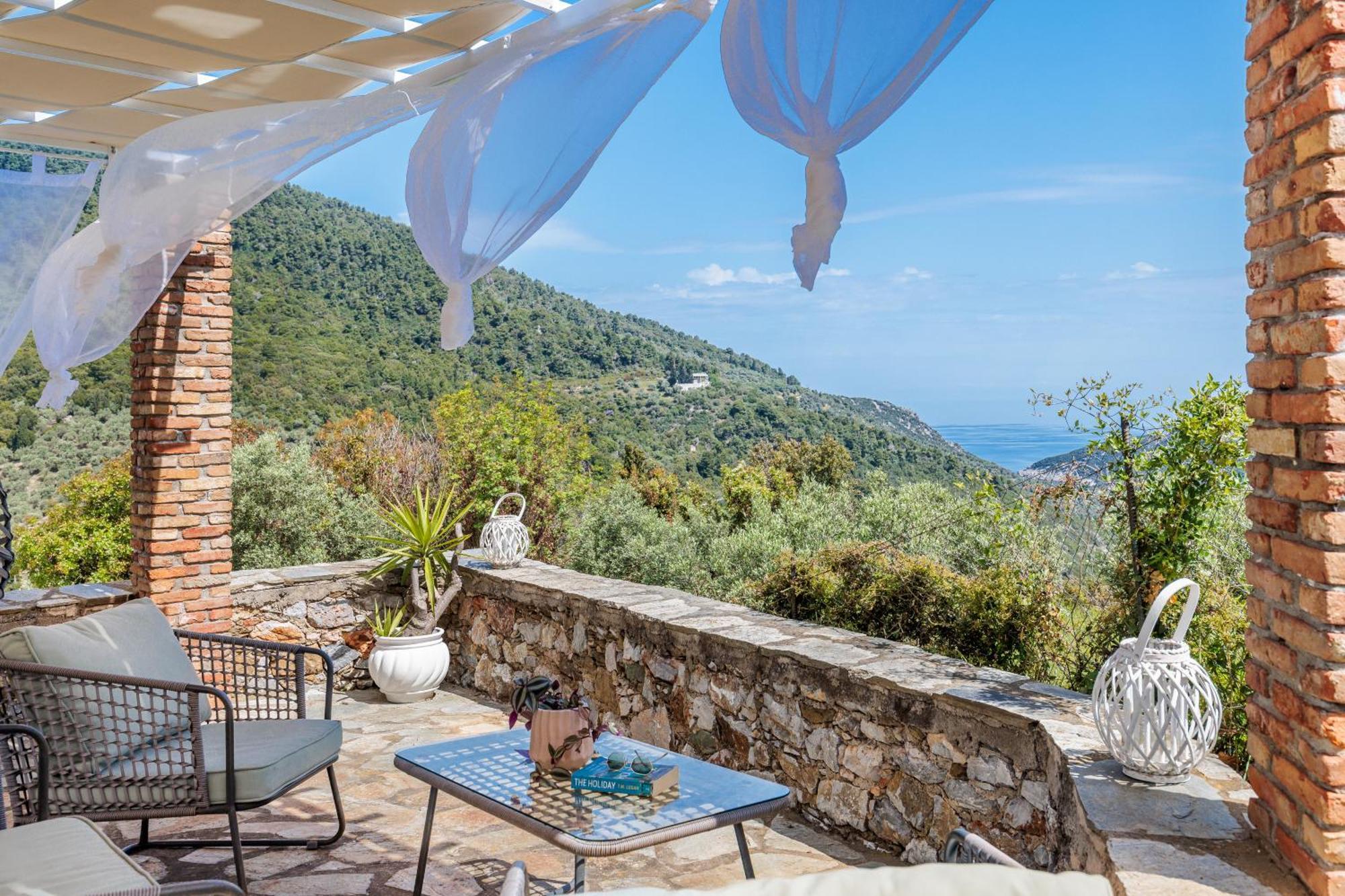 Villa Fotini Kalivi In Raches Panormos  Dış mekan fotoğraf